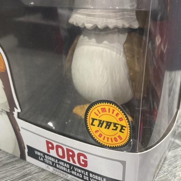 Funko Pop! | Star Wars #198: Porg (Chase) - Collectible Vinyl Bobble-Head Figure - Picture 8 of 17